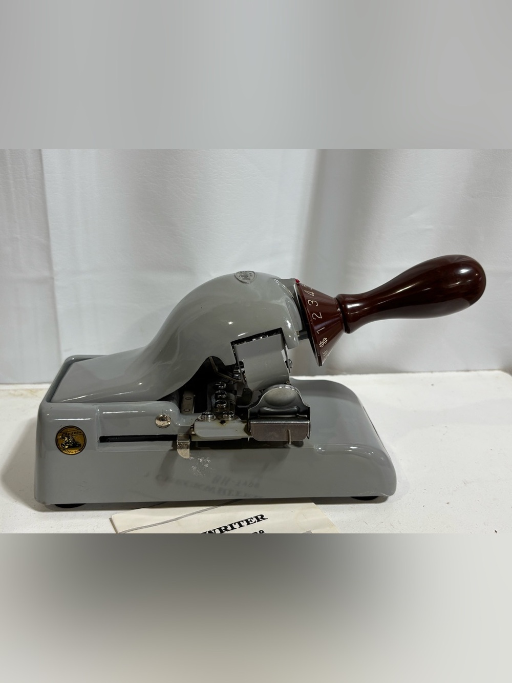 Vintage Nippo check (cheque) writer